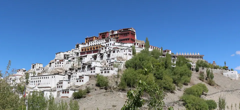 Thiksey Monastery in Ladakh, India