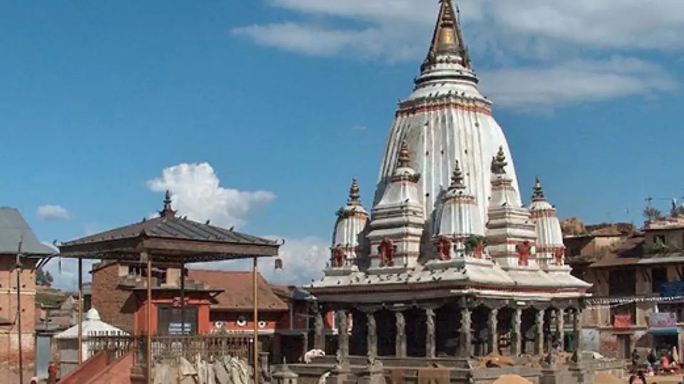 Temple in Bungamati village