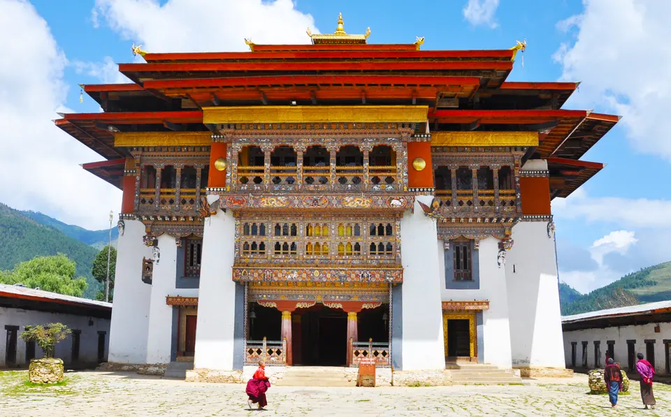 Gangtey Goenpa above the Phobjikha valley