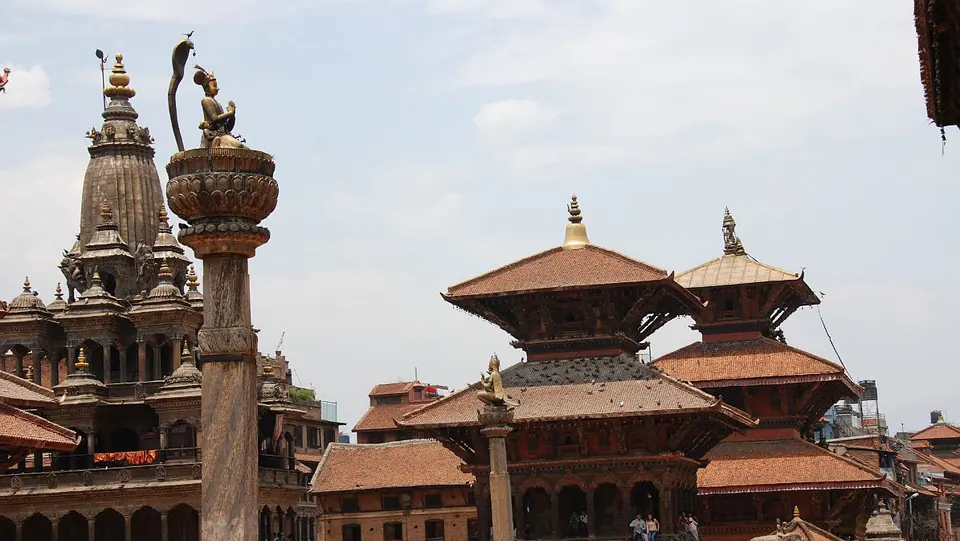 Temples in Patan Durbar Square
