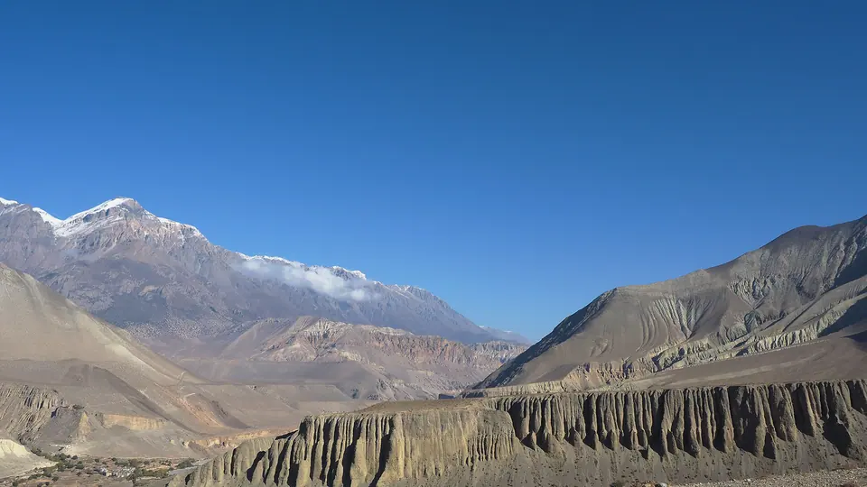 Eroded mountains of the Dolpo region
