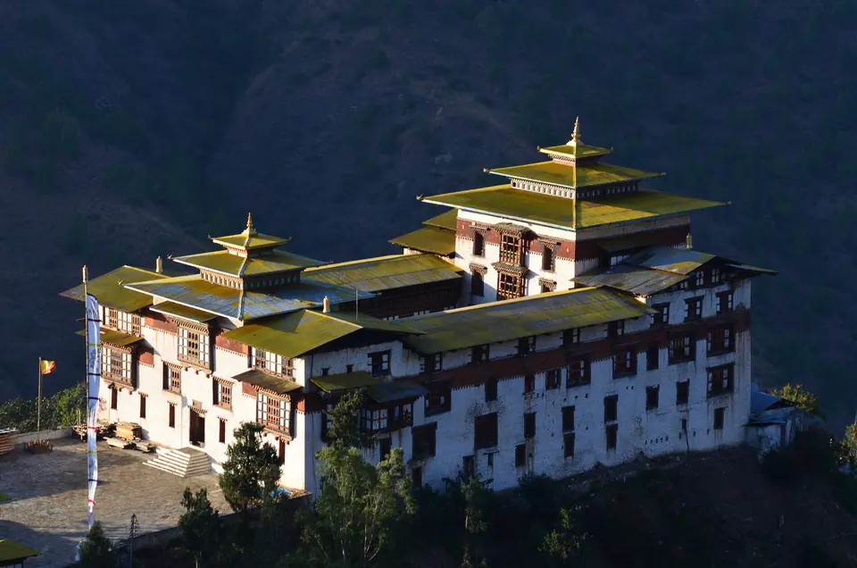 Trashigang Dzong in eastern Bhutan